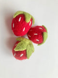 Fruit felties, 2 pieces